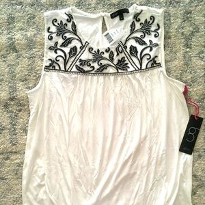 NWT! Gibson X Hi Sugarplum! Limone Floral Yoke Top